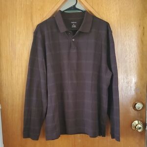 Van Heusen Men's Long Sleeve Polo Shirt